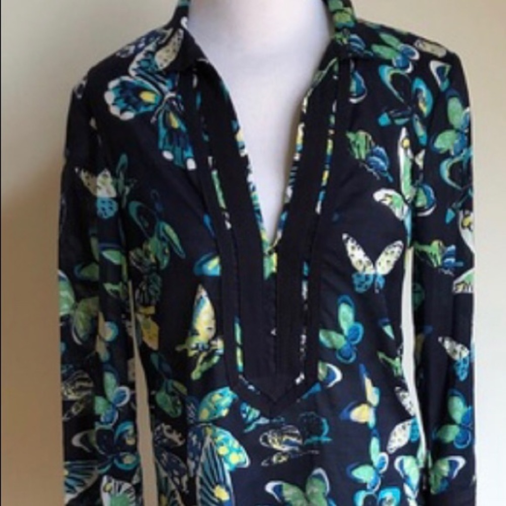 Tory Burch Butterfly Tunic Dress